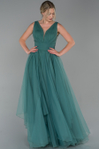 Robe de Soirée Longue Turquoise ABU1727