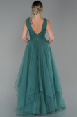 Robe de Soirée Longue Turquoise ABU1727