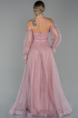 Robe de Soirée Longue Poudre ABU1730