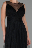 Robe de Soirée Longue Noir ABU1826