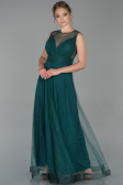 Robe de Soirée Longue Émeraude ABU1826