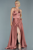 Robe De Soirée Satin Longue Pelure D'oignon ABU1458