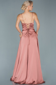 Robe De Soirée Satin Longue Pelure D'oignon ABU1458