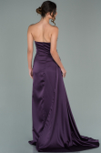 Robe de Soirée Longue Pourpre ABU023