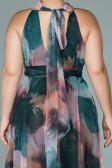 Robe Grande Taille Longue Pelure D'oignon ABU1447