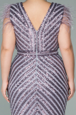 Robe De Soirée Longue Lilas ABU1044