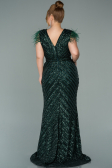 Robe de Soirée Longue Émeraude ABU1044