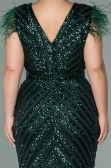 Robe de Soirée Longue Émeraude ABU1044