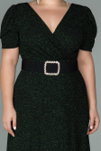 Robe Grande Taille Longue Émeraude ABU1904