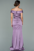 Robe de Soirée Longue Satin Lavande ABU1943