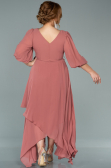 Robe Grande Taille Midi Mousseline Pelure D'oignon ABK1083