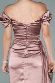 Robe De Fiançaille Satin Longue Pelure D'oignon ABU1606