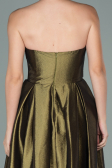 Robe de Soirée Longue Kaki ABU2007