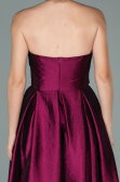 Robe de Soirée Longue Prune ABU2007
