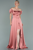 Robe De Soirée Satin Longue Pelure D'oignon ABU1716