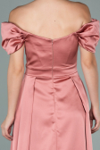 Robe De Soirée Satin Longue Pelure D'oignon ABU1716