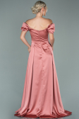 Robe De Soirée Satin Longue Pelure D'oignon ABU1716