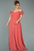 Robe Grande Taille Mousseline Longue Pelure D'oignon ABU1892