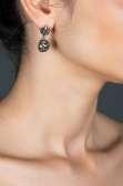 Boucle D'Oreille Platine UK031