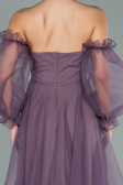 Robe de Soirée Longue Lavande ABU2076