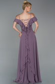 Robe de Soirée Longue Lavande ABU1600