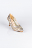 Stiletto Pierreux Doré MJ5431