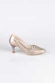 Stiletto Pierreux Doré MJ5431