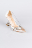 Stiletto Pierreux Blanc AB1055