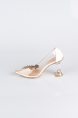 Stiletto Pierreux Blanc AB1055