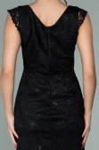 Robe de Soirée Courte Noir ABK010