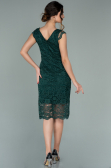 Robe de Soirée Courte Émeraude ABK010
