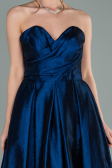 Robe de Soirée Longue Bleu Marine ABU2007