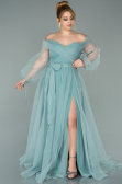 Robe De Fiançaille Longue Menthe ABU1468