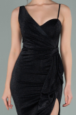 Robe de Soirée Longue Noir ABU2227