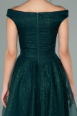 Robe de Soirée Midi Émeraude ABK1316