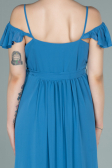 Robes de Soiree de Gross Longue Indigo ABU756
