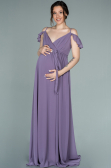 Robes de Soiree de Gross Longue Lavande ABU756