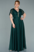 Robe de Soirée Grande Taille Longue Émeraude ABU2310