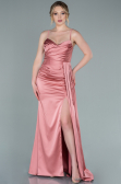 Robe Queue De Poisson Satin Longue Pelure D'oignon ABU1894