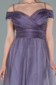 Robe de Soirée Longue Lavande ABU2336