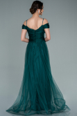Robe de Soirée Longue Émeraude ABU2336