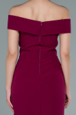 Robe de Cérémonie Midi Prune ABK1393