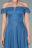 Robe de Soirée Longue Indigo ABU2351