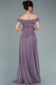 Robe de Soirée Longue Lavande ABU2351