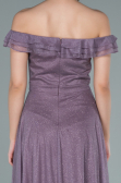 Robe de Soirée Longue Lavande ABU2351
