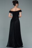 Robe de Soirée Longue Noir ABU2351