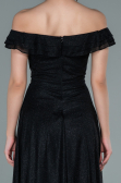 Robe de Soirée Longue Noir ABU2351