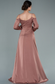 Robe de Soirée Longue Satin Pelure D'oignon ABU2339