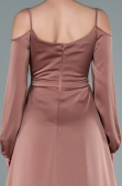 Robe de Soirée Longue Satin Pelure D'oignon ABU2339