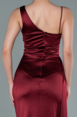Robe de Soirée Longue Rouge Bordeaux ABU2373
